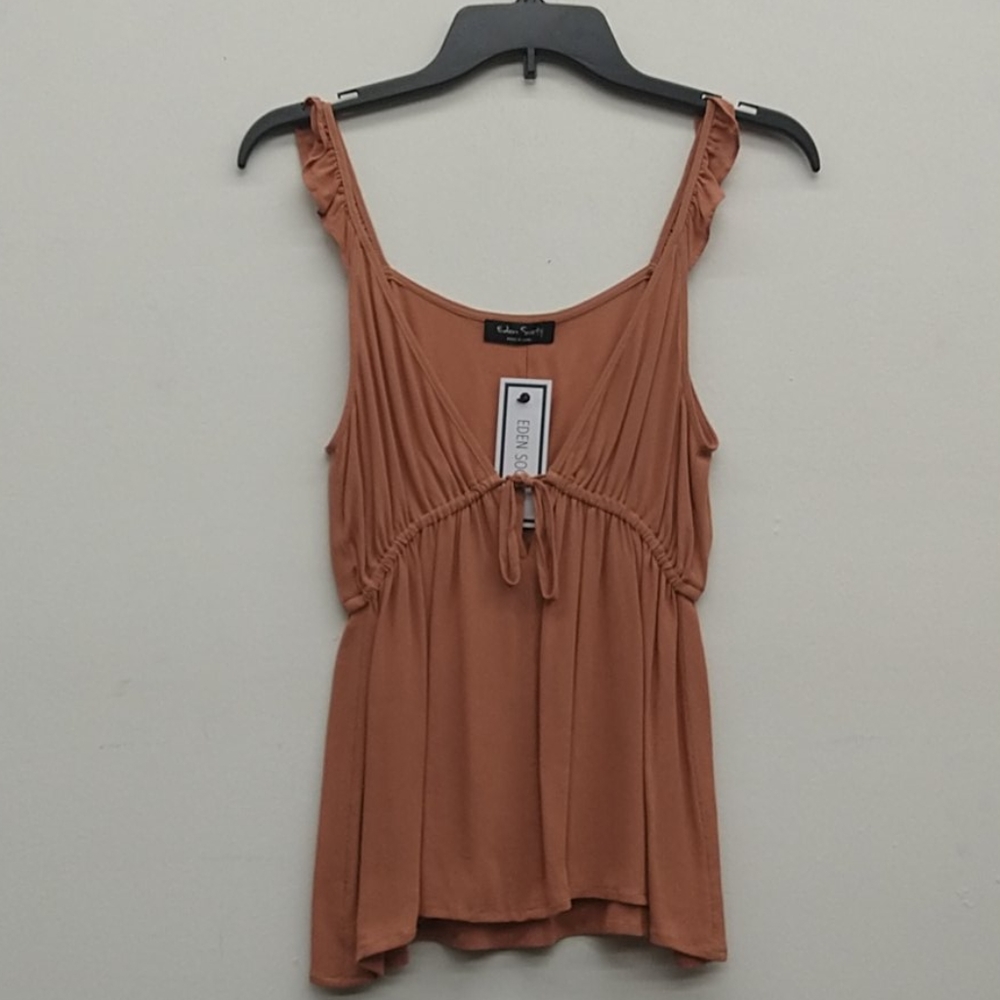 Eden Society Apricot Tank Top